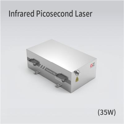 China Eenvoudige werking 35W picoseconde infraroodlaser met volledig afgesloten ontwerp Te koop