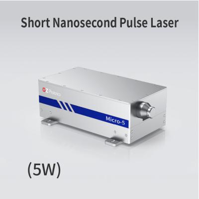 China High Reliability Nanosecond Pulsed Fiber Laser 5W Easy To Install For Seed Sources for sale