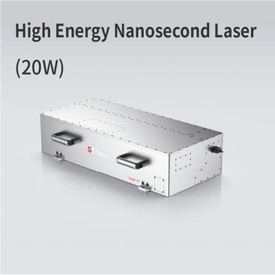 China Laag lawaai Hoge energie nanoseconde laser 20W Hoge betrouwbaarheid voor laser Libs Te koop