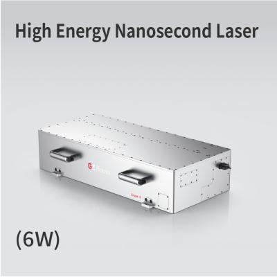 China Energiebesparende hoge-energie nanoseconde laser 6W Stabiele werking met compacte grootte Te koop