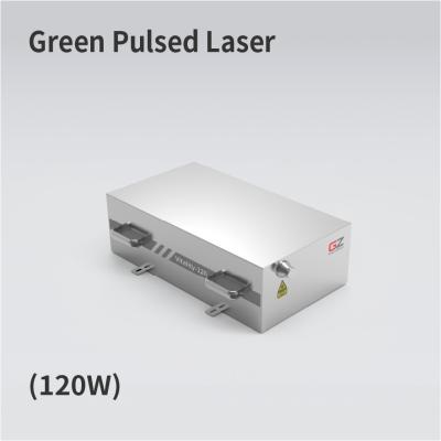 China 120 Watt elektrische Steuerung 532 Nm Pulsierte Laserindustrie für das Schneiden von dickem Glas zu verkaufen