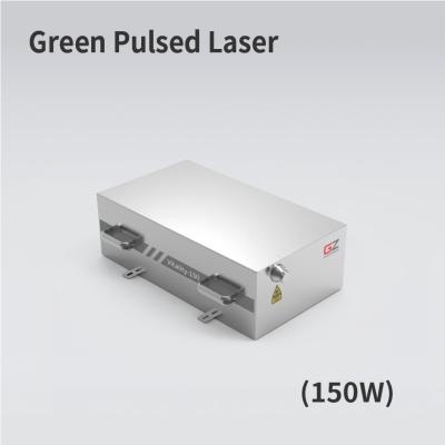 China High Precision 150W Pulsed Green Laser With Solid State Amplification Technology for sale