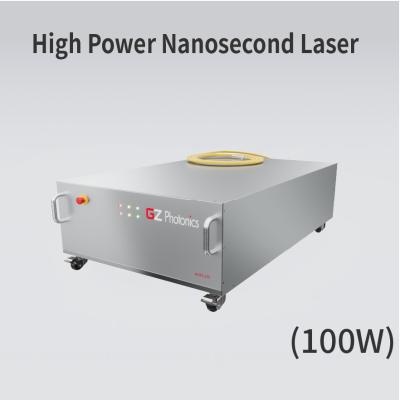 China Long Lasting 100w Mopa Fiber Laser Cabinet Type With Pulse Operating Mode for sale