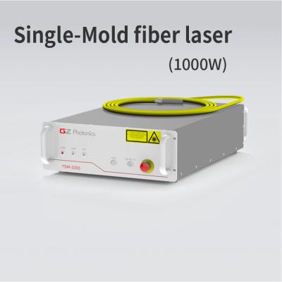 Cina Low Noise CW Fiber Laser Single Mold 1000w Fiber Laser Con Disegno Personalizzabile in vendita