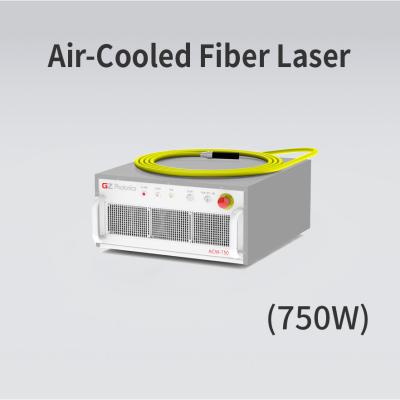 China High Efficiency Air Cooled Fiber Laser 750W For Metal Precision Cutting for sale