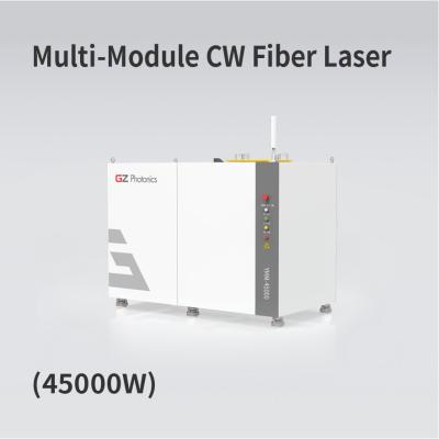 China Laser CW de onda contínua de módulos múltiplos 45000W para obras de construção à venda