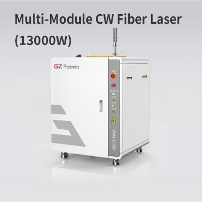 China Laser de fibra CW de módulo múltipla 13000W de baixo ruído para fábrica à venda