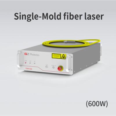 China Water Cooling Continuous Wave Fiber Laser 600W Energy Saving Single Mold for sale