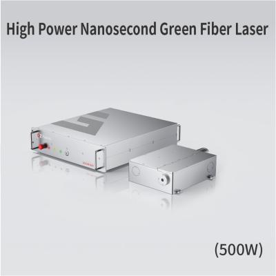 Cina Alta potenza nanoseconda 500w Fibra laser controllo elettrico Fibra verde laser con design personalizzato in vendita