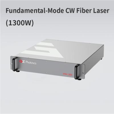 China Fundamental Mode 1300W CW Fiber Laser Lightweight With Water Cooling Method for sale