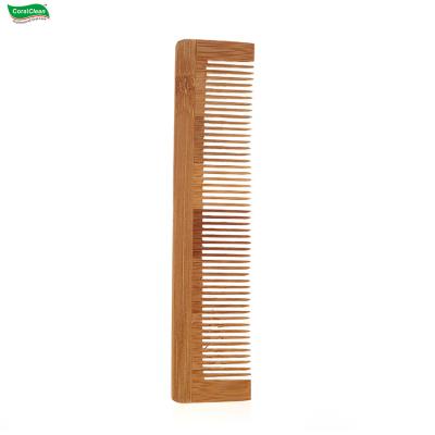 China Travel Comfortable Wholesale Wooden Bamboo Pocket Combs Engraving Customized Logo for sale