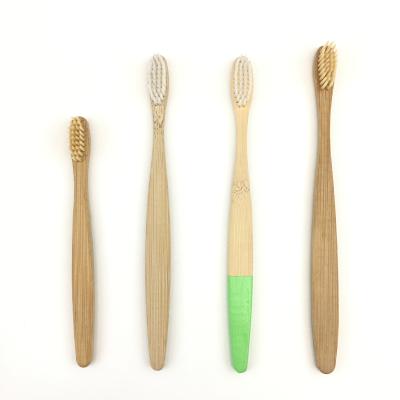 China HOME Painted Bamboo Toothbrush 100% Biodegradable Bamboo Toothbrush Manufacturing OEM for sale