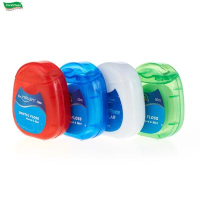 China High Quality Bioderadable Dental Floss Nylon Floss Waxed Dental Floss Manufacturer for sale