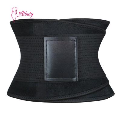 China Soft Waist Cincher Neoprene Shaper Waist Cincher Sweat Trimmer Women Belly Belt Slimming Adjustable Sweat Belt for sale