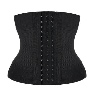 China ATBUTY Coset Waist Trainer Antibacterial Single Breasted Trimmer Belt Fat Burning Trimmer Belt Slimming Postpartum Reducer Trainer for sale