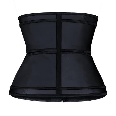 China Antibacterial Lose Weight Vest Skims Waist Belt Trimmers Women Colombian Latex Waist Trainer Double Weights Waist Trainer Compression Slimming Waist Support for sale