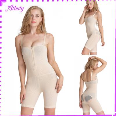 China Antibacterial Shaperwear No Hole On The Butt Nude Zipper Crazy Fit Super Body Shaper for sale