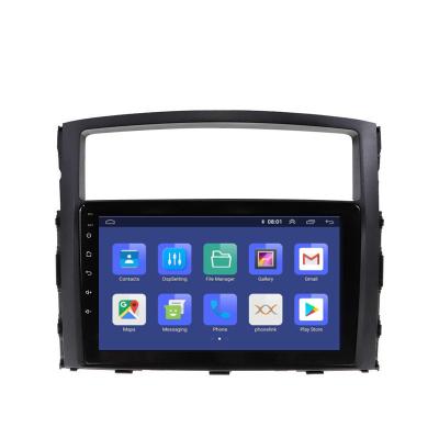 China Video GPS Android Car Gps Player For Mitsubishi Pajero Car Radio Multimedia Stereo Audio Navigation System 2006-2014 for sale