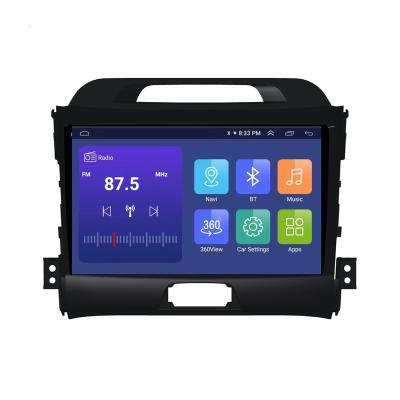 China GPS 9Inch Dual Din Android Car Dvd Radio Player For Kia Sportage R 2010-2015 for sale