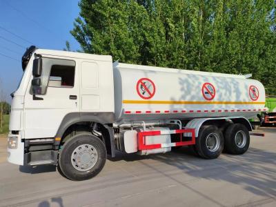 China 20000liters HOWO Sinotruk Fuel Tank Truck 6X4 Carbon Steel Tanker for Your Requirements for sale