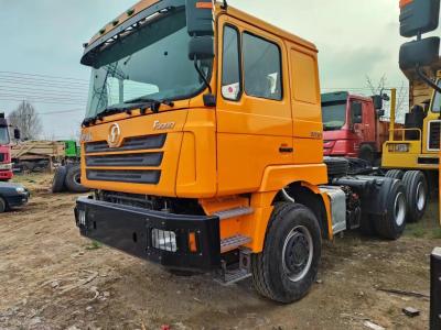 China Shacman Orange Color Right-Hand Drive Tractor Truck F3000 6X4 Heavy Head for sale