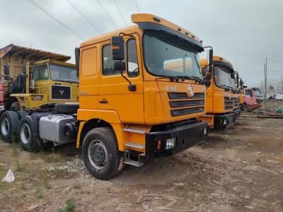 China Shacman F3000 6X4 Orange Color Head Tractor Truck Radial Tire Design 6800 x 2500 x 3400mm for sale