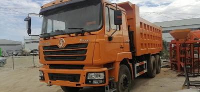 Chine Couleur orange Shacman F3000 6*4 Camion à décharge Chevaux 351-450hp Type de transmission manuelle à vendre