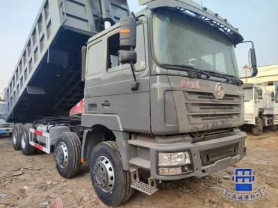 Chine Camion à remontage d'occasion Shacman 8X4 12 roues Camions à remontage d'occasion de 430 ch avec conception de pneus radiaux à vendre