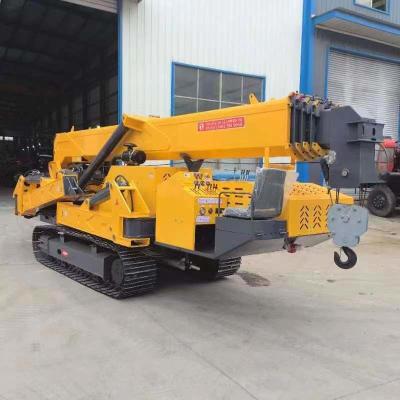 China CE Certification 8t Mini Crawler Spider Crane for Lifting in Building Materials Shops for sale