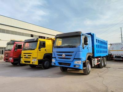 China Construction Dump Trucks Front Lifting Style HOWO 6*4 Tipper Truck 8500x2500x3600mm for sale