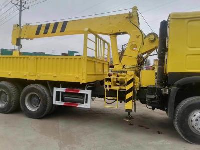 China Mobile Crane 12 Ton Straight Boom Hydraulic Truck Mounted Crane Customized Crane Jib for sale