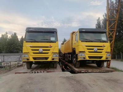 China 6X4 aandrijflijn HOWO Truck 371 Tipper Gebruikte dumptrucks met een motorcapaciteit van 6-8L Te koop