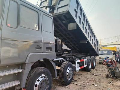 China 375HP 12 Wheel 40t Shacman 8X4 Used Dump Truck Super Drive Horsepower 351-450hp for sale