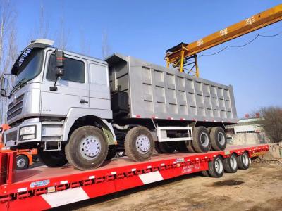 China Dump Truck 30t Shacman 8X4 Heavy Duty Used Sinotruck 375HP 12 Wheel 40t Super Drive for sale