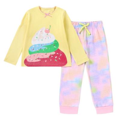 China Wholesale New Vintage Style Fashion Casual Kids Long Sleeve Clothes Girls Set for sale