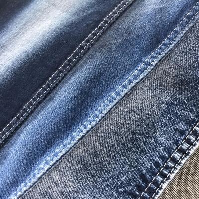 China Breathable 10 Oz Knitted Denim Fabric Jeans Special Weaving Material For Kids Jeans for sale