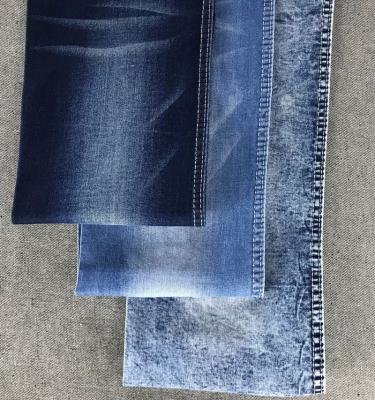 China Breathable hot sale 9.9Oz cotton polyester wicking denim fabric for men and women jeans for sale