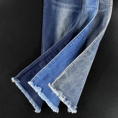 China Breathable Jeans 11Oz Denim Fabric Cotton / Polyester / Spandex In A Rolls for sale