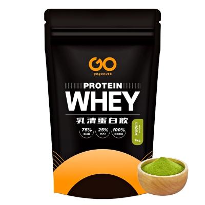 China Gain Muscle Protein Supplement Marketable Goods Product Well Nourished Whey Protein With Matcha for sale