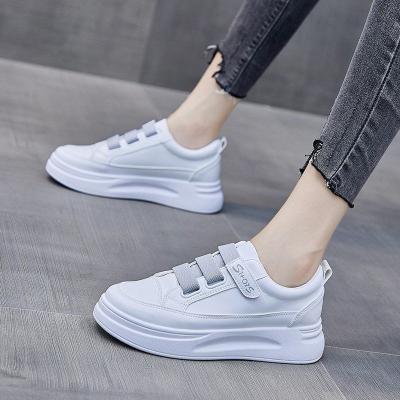 China CUSHIONING Horizon Women's White Sticky OEM/ODM Without Lace Logo Customized Sneakers For Women for sale