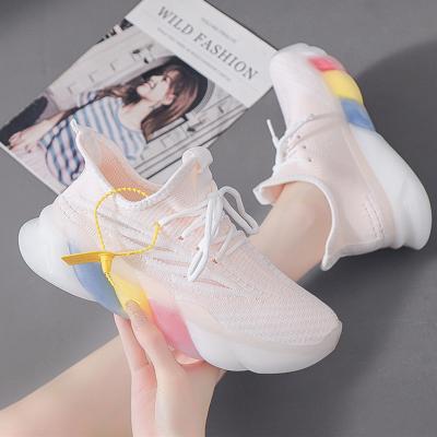 China CUSHIONING Horizon New Arrival White Custom Logo Sneakers Design Women Casual Sneaker for sale