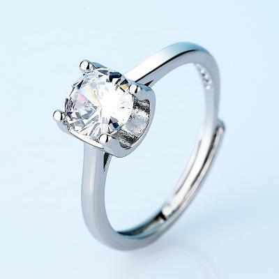 China Women's Skyline SKA Supplier Jewelry Design 18K Gold Moissanite Ring Customized Wedding Engagement Ring for sale