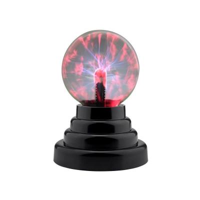 China Amazon Hot Selling USB Ion Ball Light Lightning Ball Electrostatic Glass Ball Lamp Modern Hot Magic Electrostatic Night Light for sale