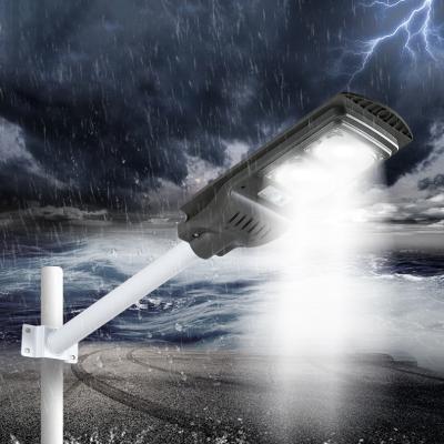 China Outdoor Integrated Waterproof ROAD Control 60w Radar Induced Solar Led Street Light for sale