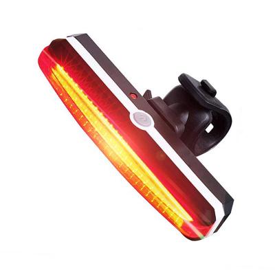 China USB Rechargeable Safety Safety Warning Bicycle 6 Modes Rear LED Light For Cycling for sale