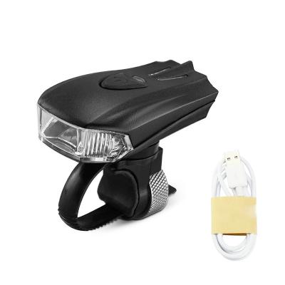 China Waterproof and Rechargeable ABS+PC Night Riding Safety Warning LED Front Bicycle Light for Recycling for sale