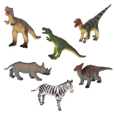 China Resin Custom Wholesale Cheap Small PVC Simulated Animal Toys High Quality Animal Figurines Toys Mini Animal Models For Decorate for sale