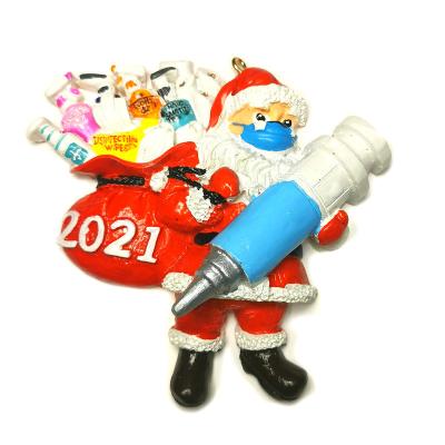 China 2021 Festival Stuff Christmas Decoration Supplies Santa Claus Ornaments Christmas Tree Ornament For Christmas Decorations Gift for sale