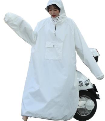 China Zhengqiang Fashion Bachelor Raincoats New Fashion EVA Women Coat With Hat Ladies Waterproof Long Translucent Raincoat Adults Rain Poncho for sale