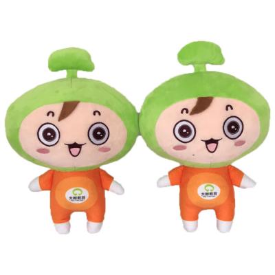 China Cute Cotton Wholesale OEM/ODM Lovely ORANGE Doll Plush Toy Stuffed Plushes Dolls for sale